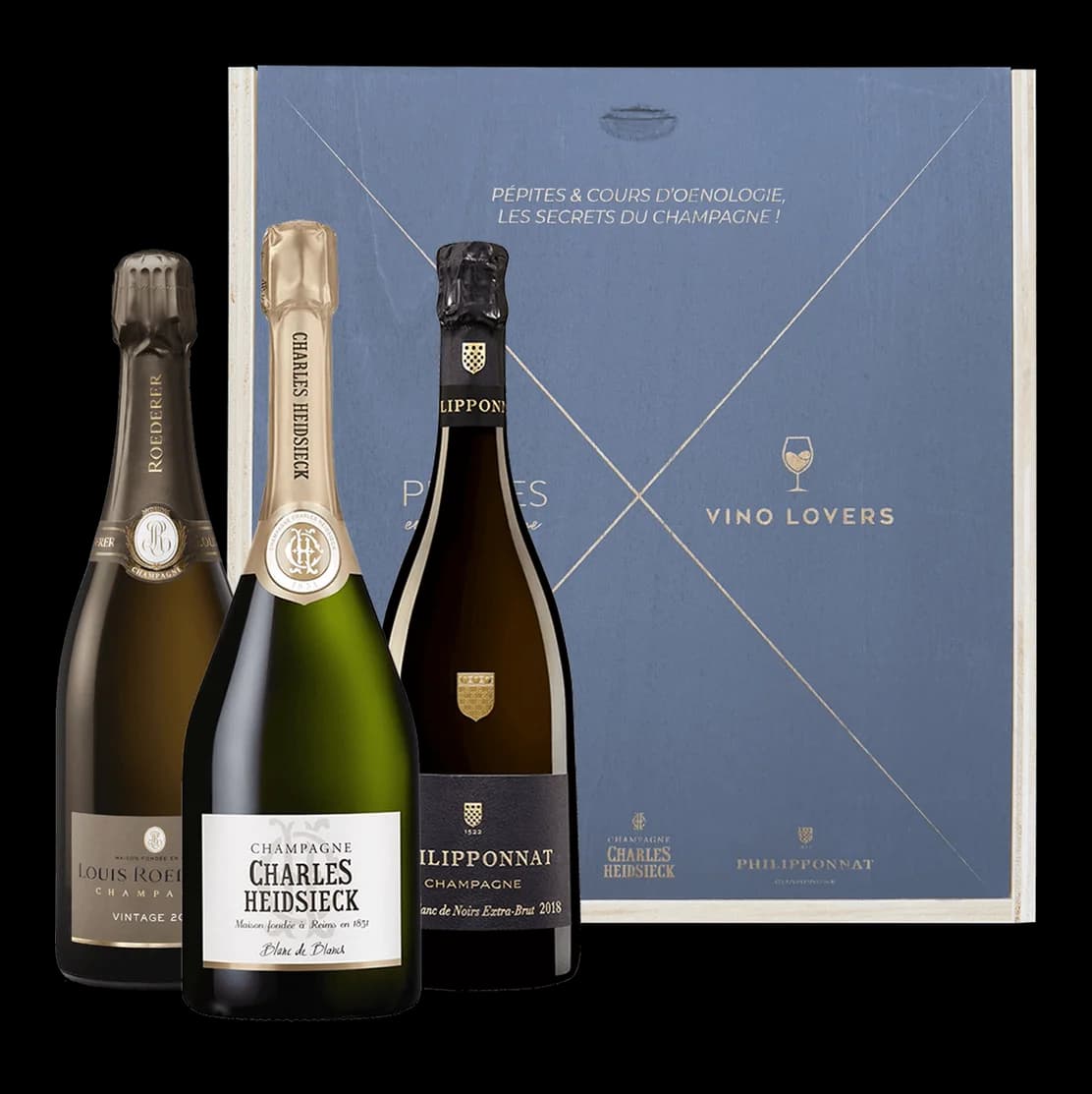 Coffret Grandes Cuvées & Cours d'œnologie