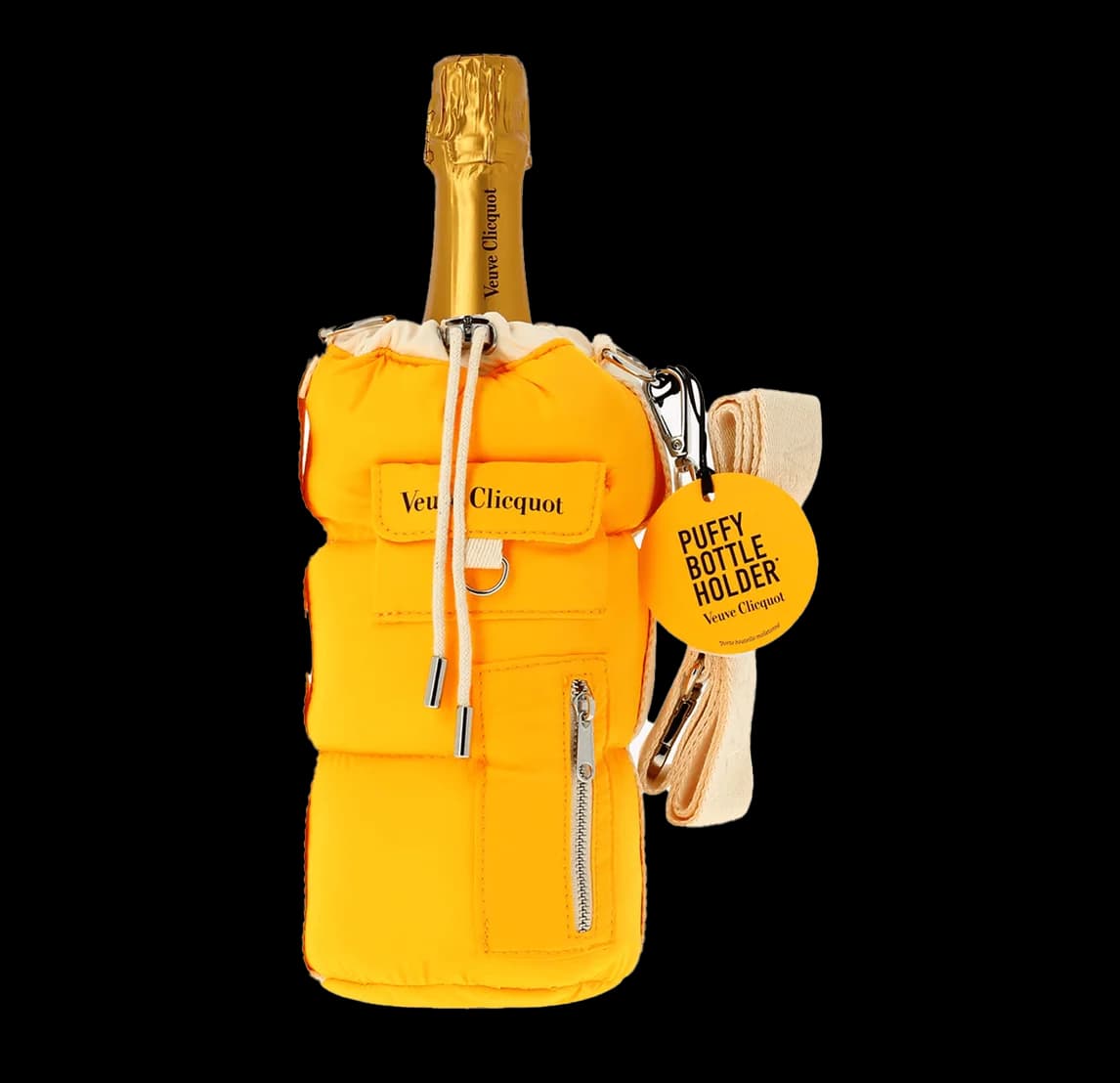 Carte Jaune, brut, sous coffret Puffy Bottle Holder